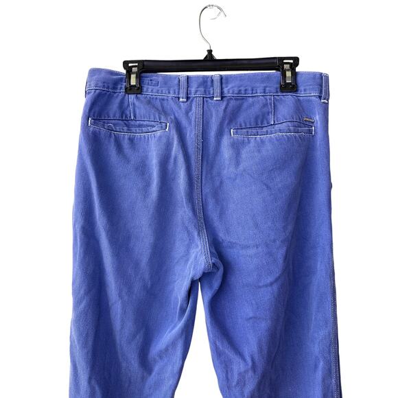 PACSUN Men's Sz: 31x32 Blue Slim Pleated Blue Comfort Stretch Jean Pants - Picture 6 of 14